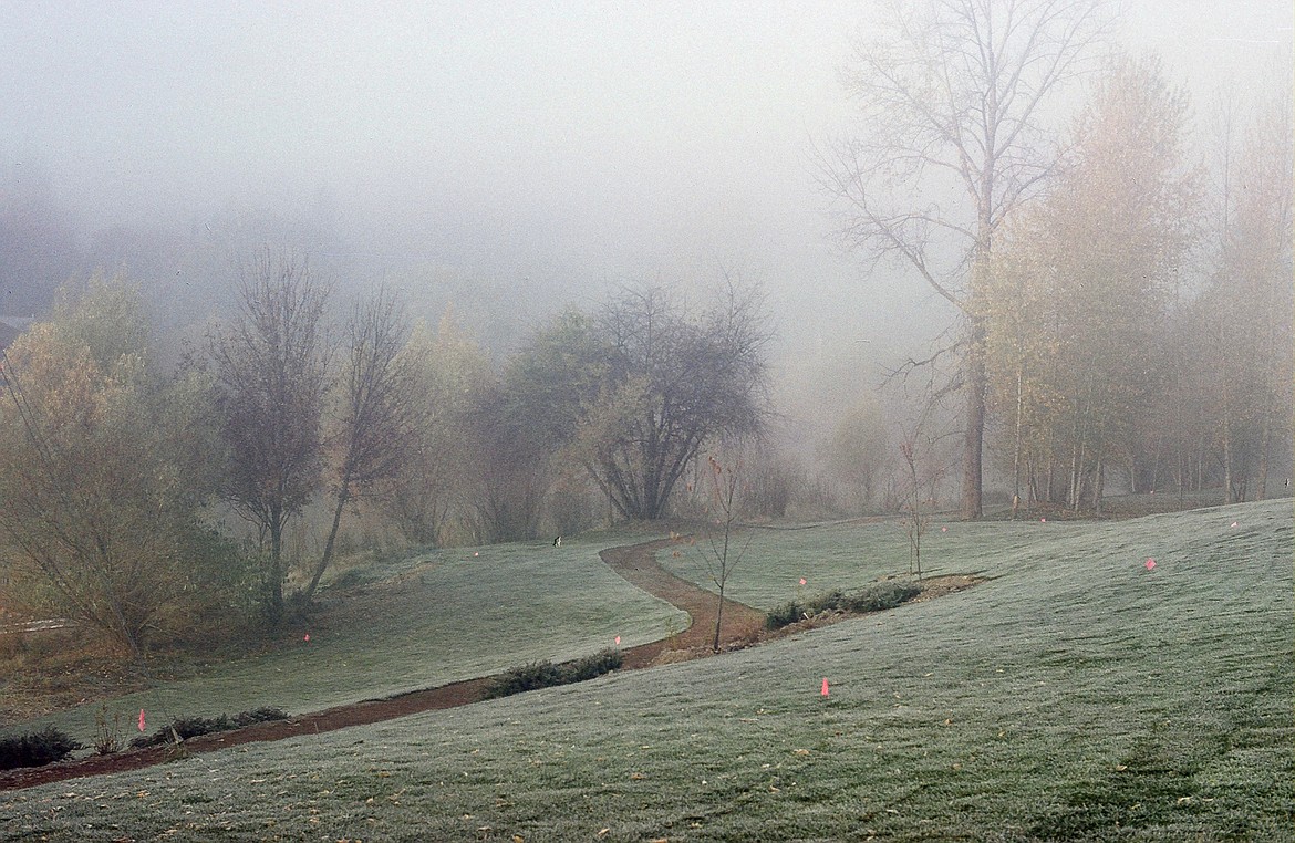 Whitefish's Riverside Park after the community worked to prepare the soil and lay the sod in 1985. (Bruce Boody photo)