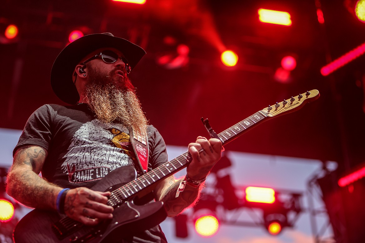 Cody Jinks performs at Under the Big Sky music festival in Whitefish on July 17, 2022. (JP Edge photo)