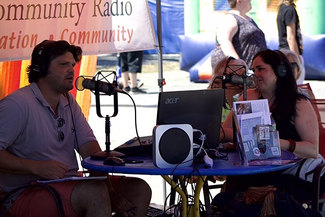 Community radio was live at PRIDE 2022 held in the Granary District