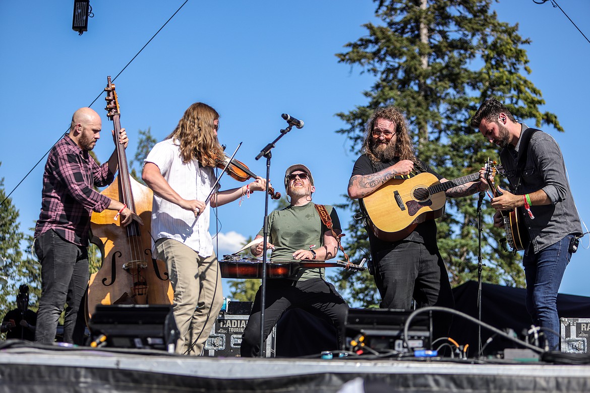 The Lil Smokies perform at Under the Big Sky Festival in Whitefish on July 16, 2022. (JP Edge photo)