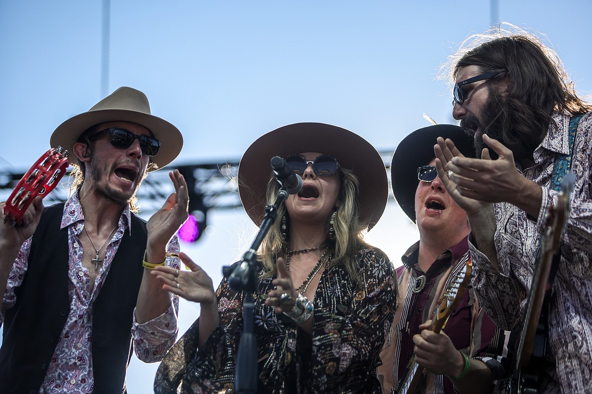 Lainey Wilson performs at Under the Big Sky music festival on July 17, 2022 in Whitefish. (JP Edge photo)
