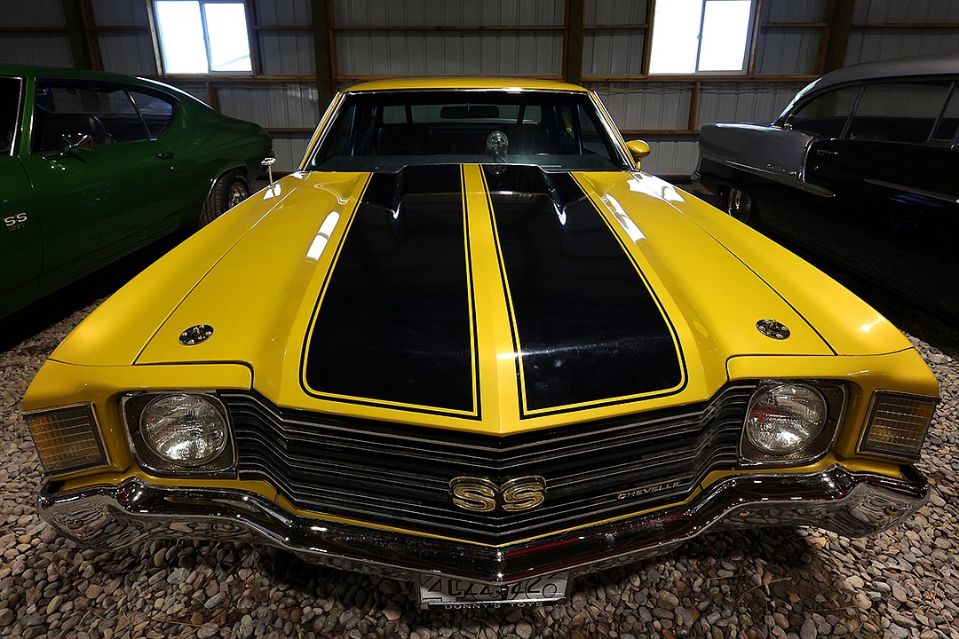 A 1972 Chevrolet Chevelle SS in the Donny Stevens collection. (Jeremy Weber/Daily Inter Lake)