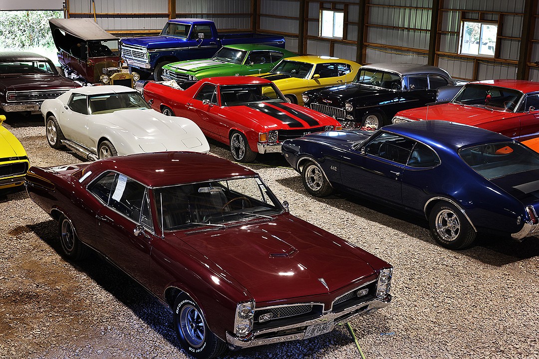 Columbia Falls collector Donny Stevens hopes to open a museum showcasing his muscle cars by the end of this year. (Jeremy Weber/Daily Inter Lake)