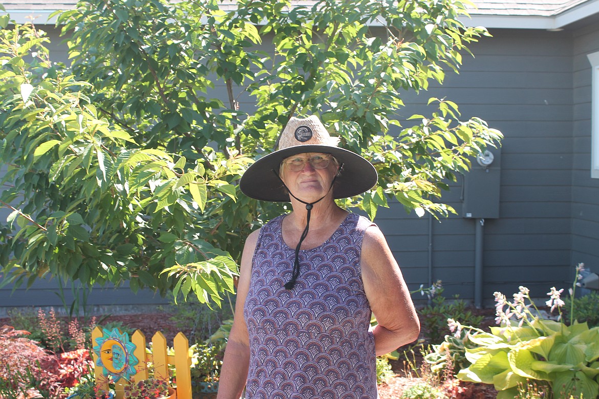 Tamara Wallace of Moses Lake likes to make her garden an oasis of color in the desert landscape. An Idaho native, she and her husband have lived throughout the country and settled in Moses Lake a few years ago.