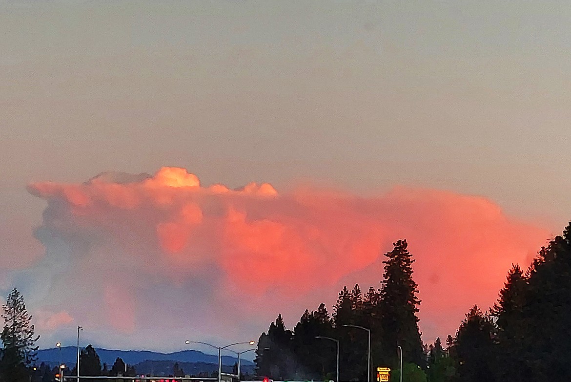 Micheal White took this Best Shot of pink clouds in early June. If you have a photo that you took that you would like to see run as a Best Shot or I Took The Bee send it in to the Bonner County Daily Bee, P.O. Box 159, Sandpoint, Idaho, 83864; or drop them off at 310 Church St., Sandpoint. You may also email your pictures in to the Bonner County Daily Bee along with your name, caption information, hometown and phone number to news@bonnercountydailybee.com.