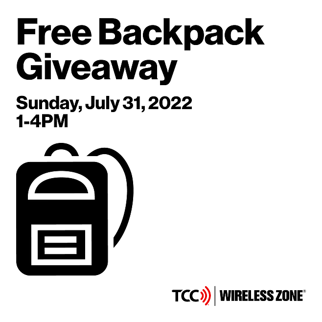 School Rocks Backpack Giveaway 2023 - Wireless Zone®