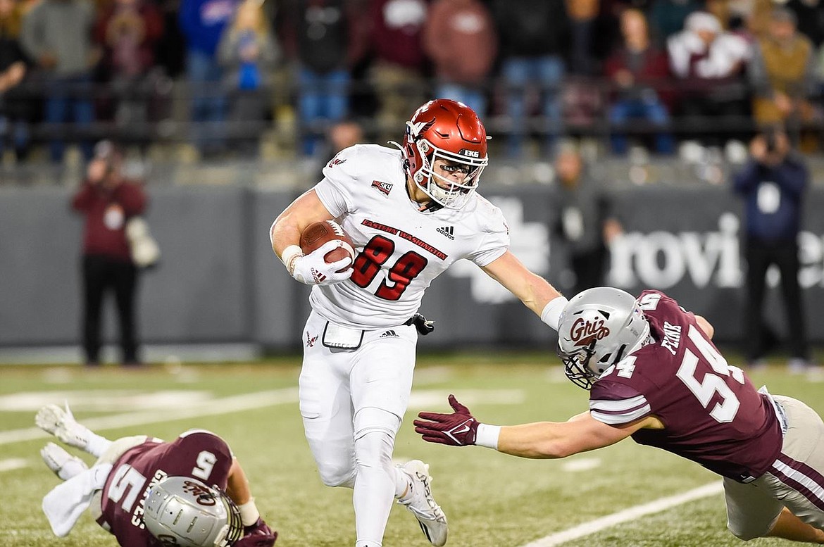 Efton Chism was one of two Eastern Washington University students recognized for excellence in the Big Sky Conference Monday.