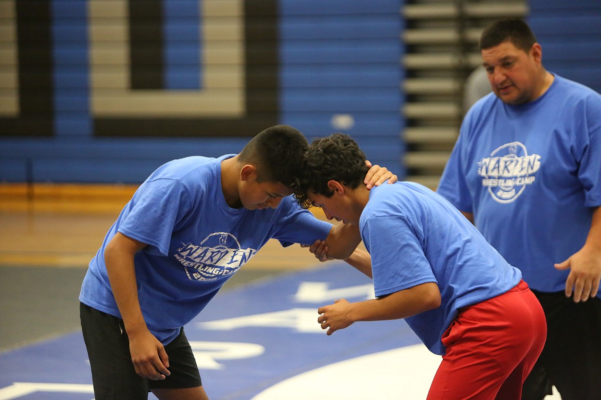 The Warden wrestling program hosted a free camp for those in the Warden School District, bringing in athletes from rising sixth graders to rising seniors.