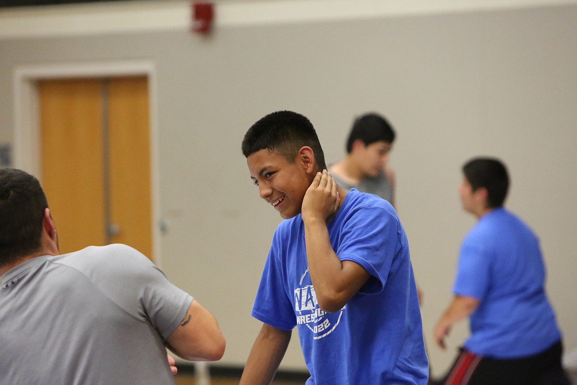 Campers found plenty of chances to smile throughout the camp, which lasted from Friday morning to Saturday evening.