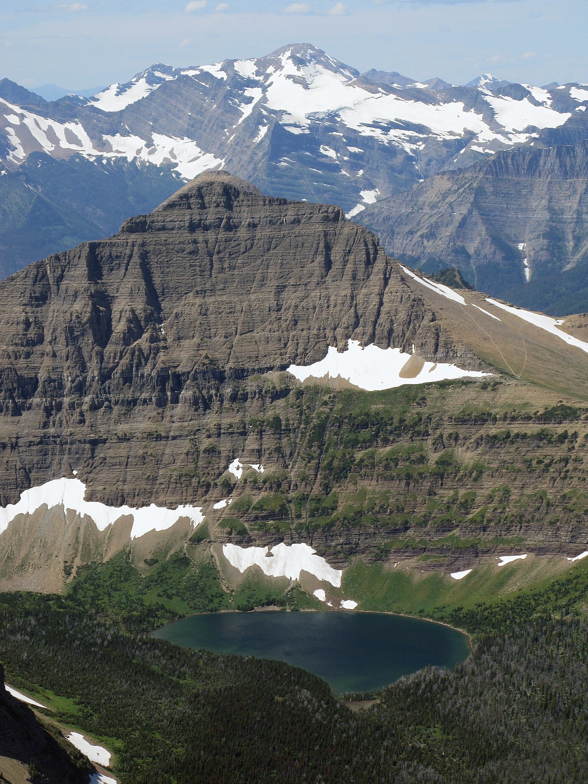 Rising Wolf Mountain in the Two Medicine area of Glacier National Park in Montana. (Daily Inter Lake FILE)