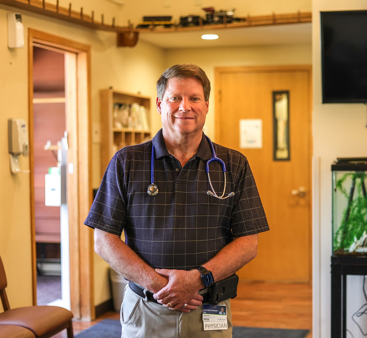 Dr. Kenneth Graham, of Logan Health Children’s Primary Care, has been selected as the Best Pediatrician in the Daily Inter Lake’s annual Best of the Flathead readers poll. (JP Edge/Hungry Horse News)