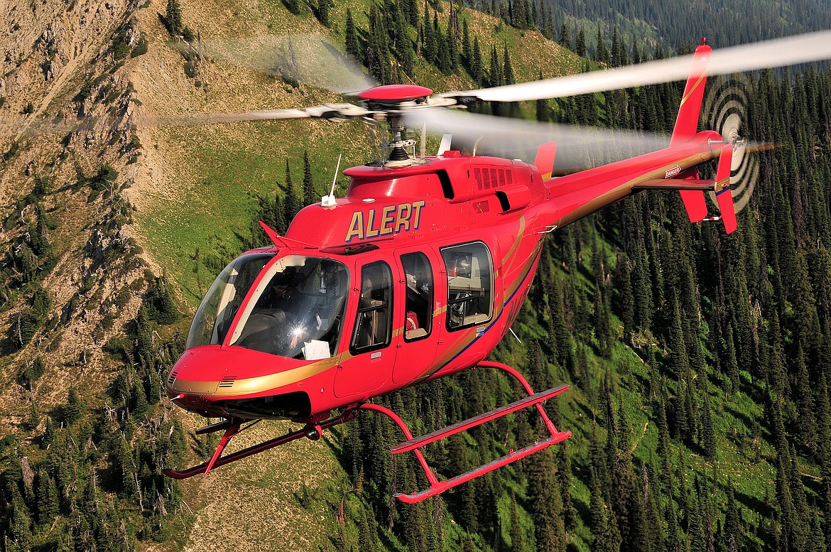 For 47 years, the Logan Health A.L.E.R.T. helicopter has been on call, providing life saving medical care for those in need. (Photo courtesy of Logan Health)