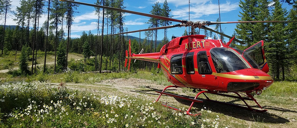 For 47 years, the Logan Health A.L.E.R.T. helicopter has been on call, providing life saving medical care for those in need. (Photo courtesy of Logan Health)