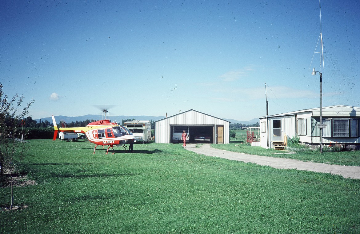 The A.L.E.R.T. program started as the second hospital-based advanced life support helicopter system in the United States and the first of its kind in rural America. (Photo courtesy of Logan Health)