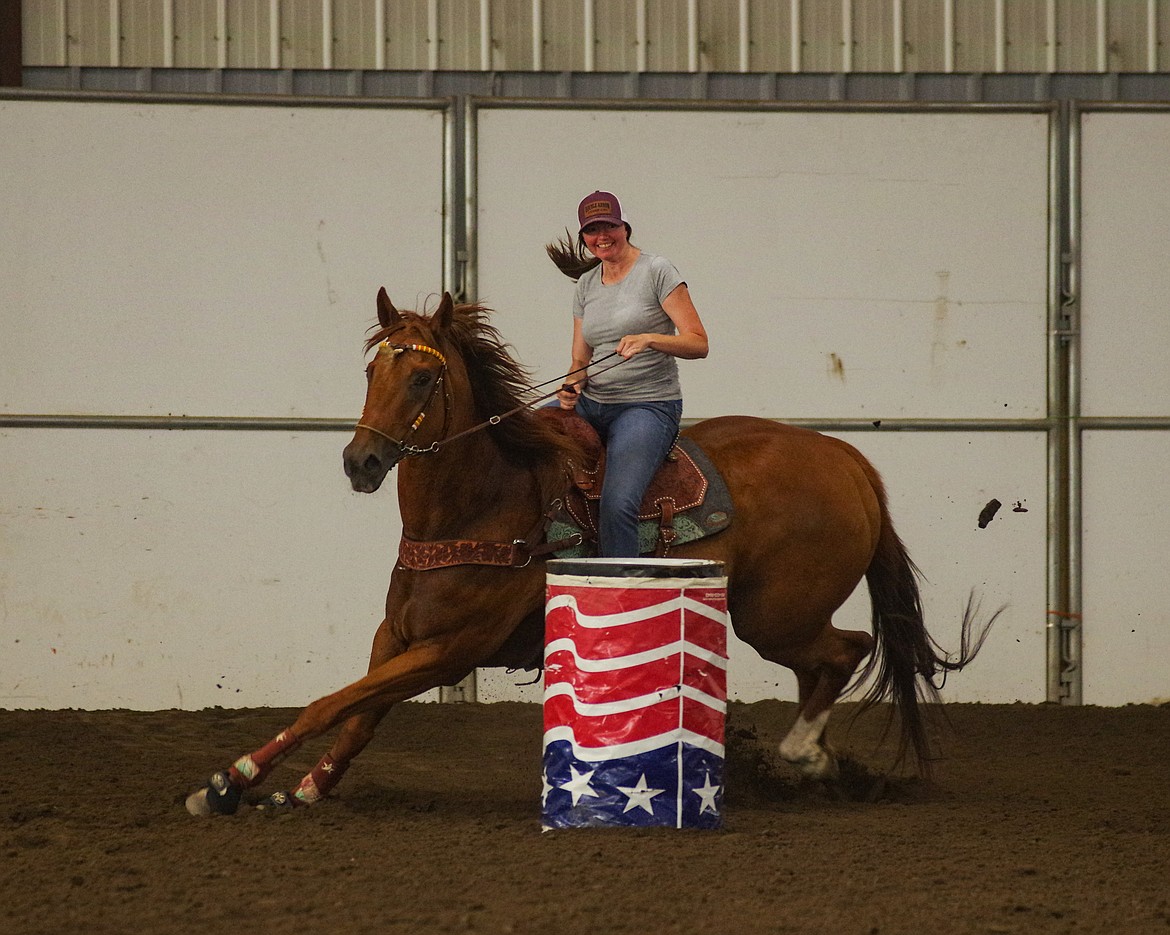 Nearly 100 riders took to the Grant County Fairgrounds on Saturday for the Columbia Basin Barrel Racing Club’s Summer Classic Race. While the heat made it necessary to make some adjustments, participants still put out their best efforts.