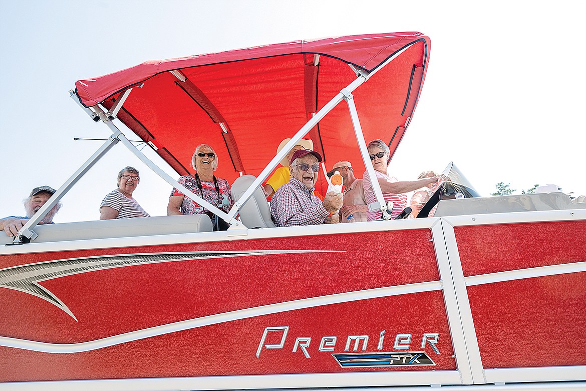 The Class of '67 float has some fun.