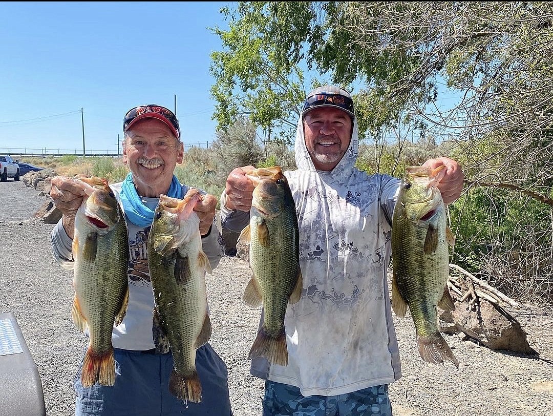 Washington Bass Association members took to the Potholes Reservoir over the weekend for its WBA Team Club Tournament.