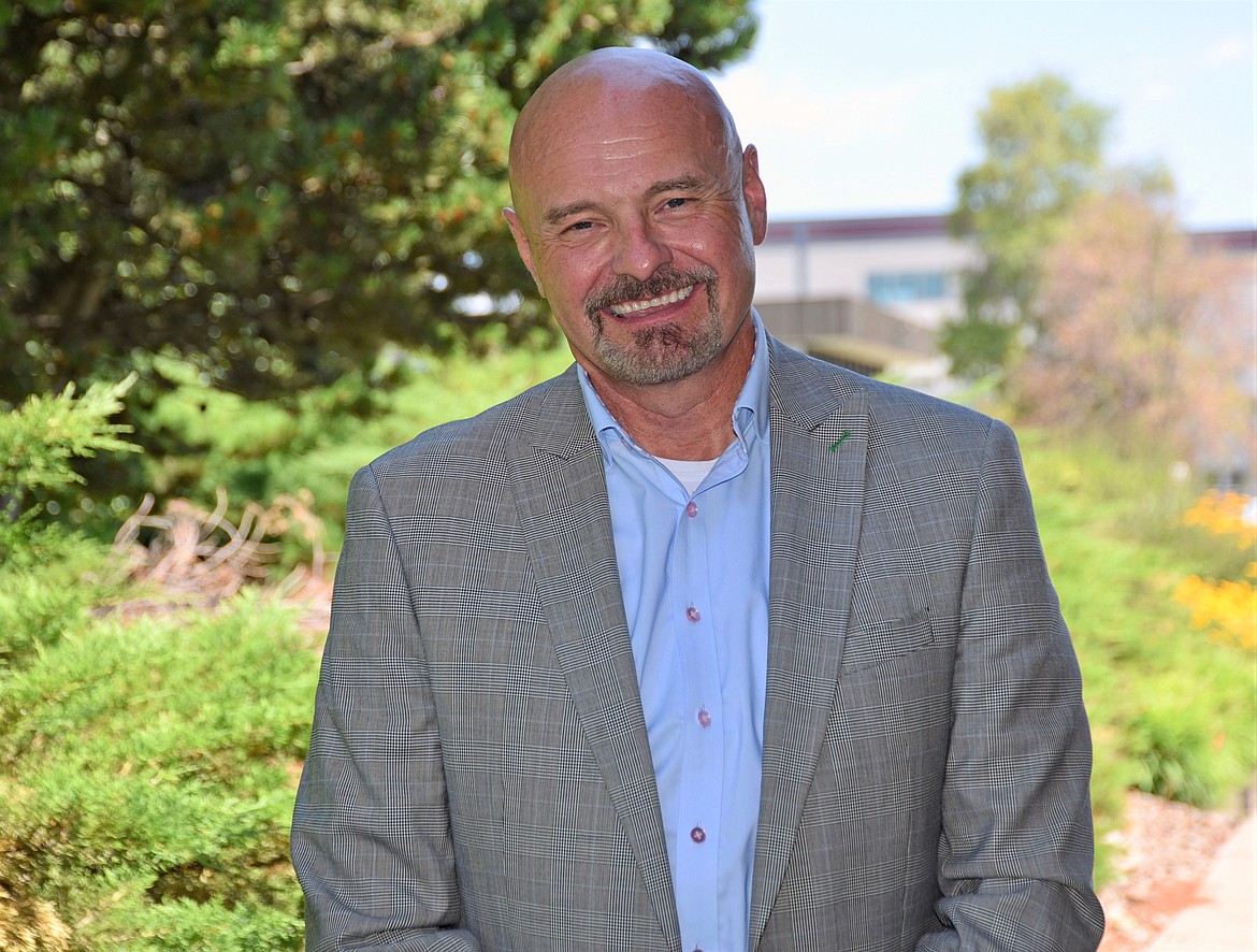 Joe McClafferty is the president of the Logan Health Foundation. (Heidi Desch/Daily Inter Lake)