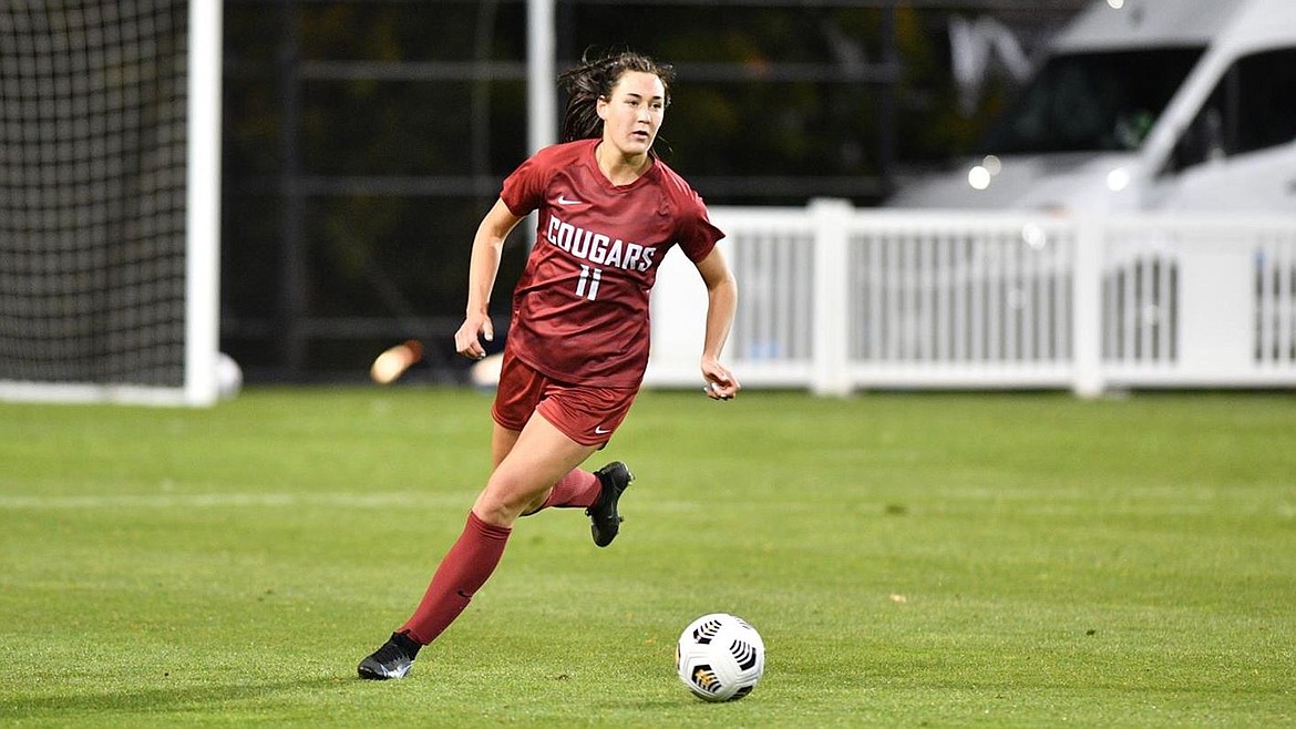 Washington State defender Bridget Rieken is one of the returning players that solidifies the Cougar’s defensive unit.