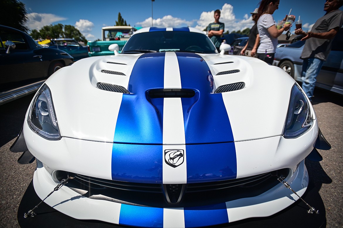 A 2016 Dodge Viper ACR Extreme at the Evergreen Show 'N Shine car show at Conlin's Furniture on Saturday, Aug. 6. (Casey Kreider/Daily Inter Lake)