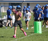 High school fall sports practices are underway