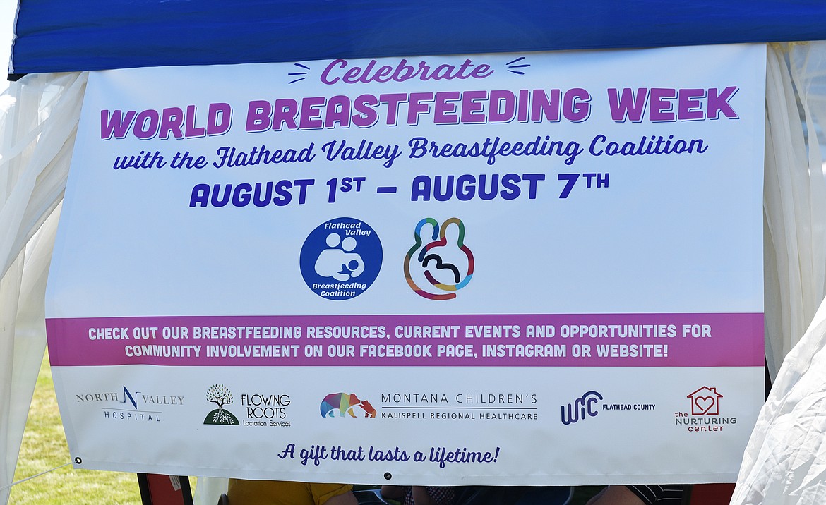 The Flathead Valley Breastfeeding Coalition hosted the tenth annual Kids Fair on Aug. 3 in conjunction with World Breastfeeding Week. (Julie Engler/Whitefish Pilot)
