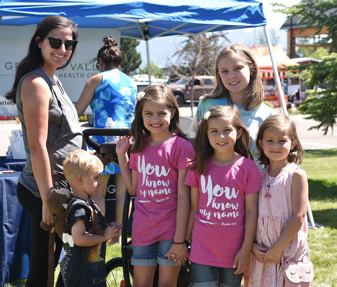 Families with kids of all ages enjoyed the Kids Fair at Logan Health Whitefish on Aug. 3. (Julie Engler/Whitefish Pilot)