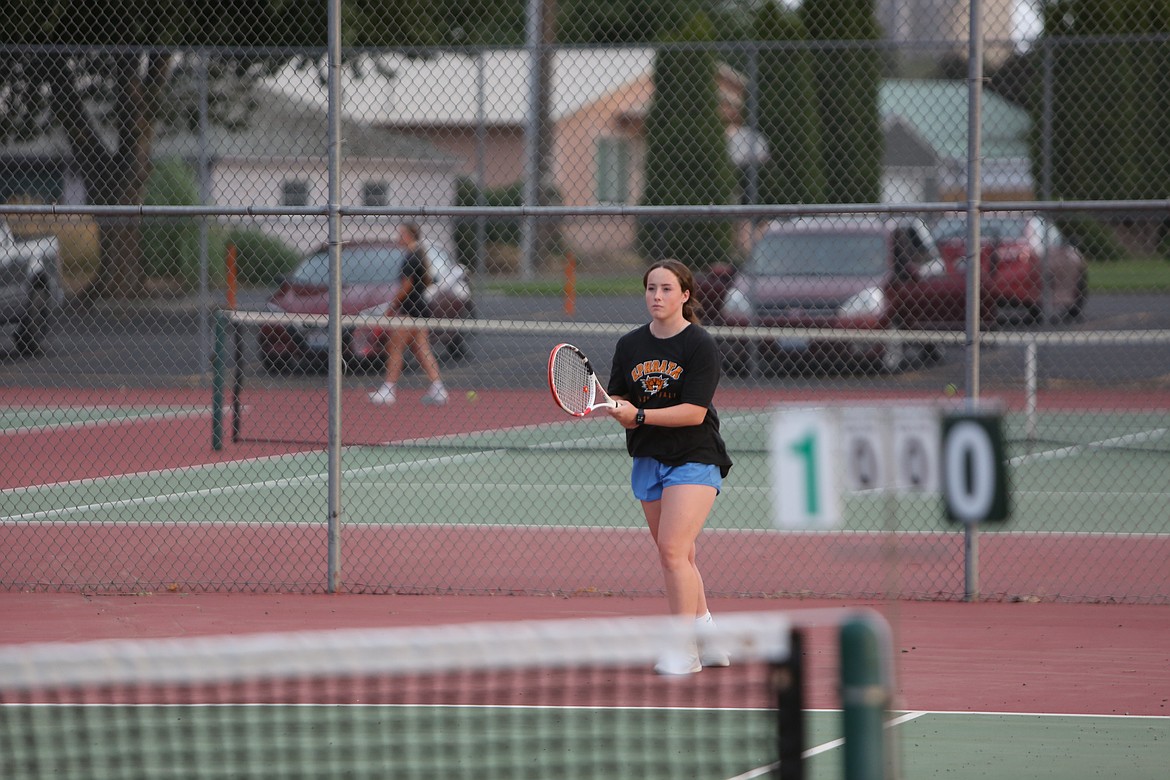 Entry fees paid by the players went toward the Ephrata tennis programs to purchase new equipment.