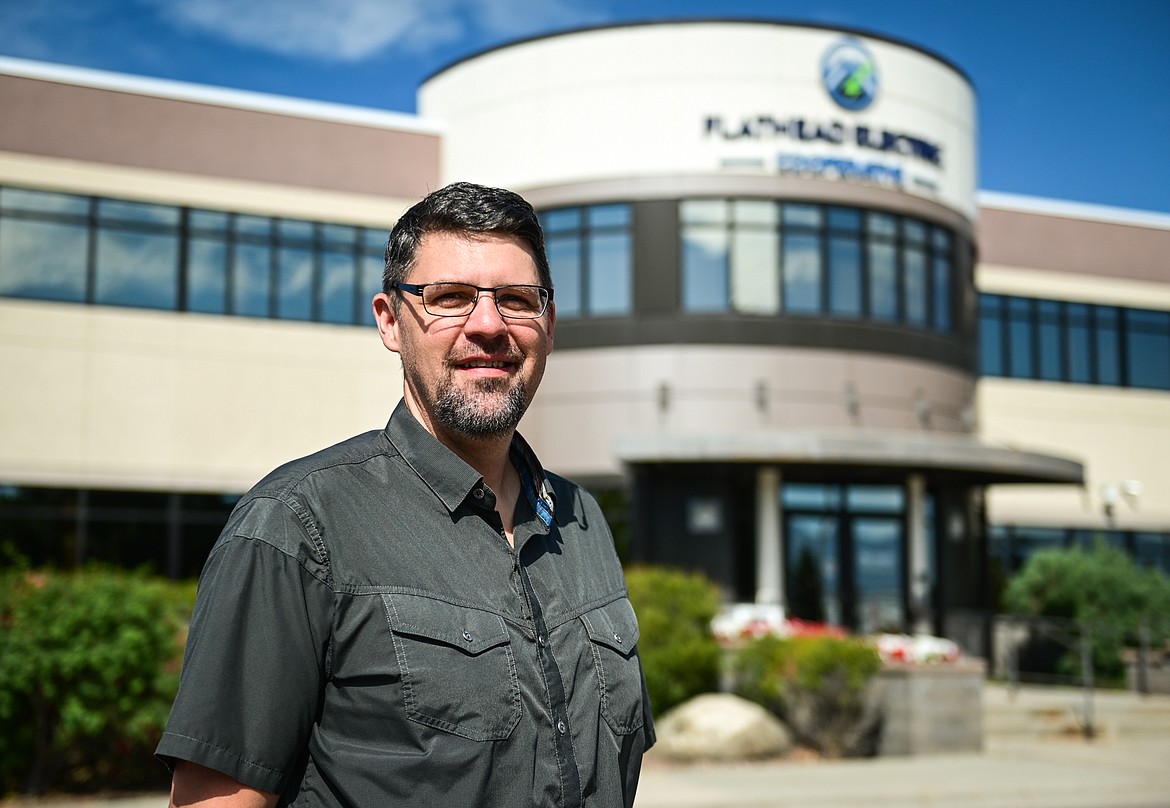 Andy Masa at Flathead Electric Cooperative on Friday, Aug. 12. (Casey Kreider/Daily Inter Lake)