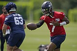 Seahawks QBs Lock, Smith hope for edge in preseason opener