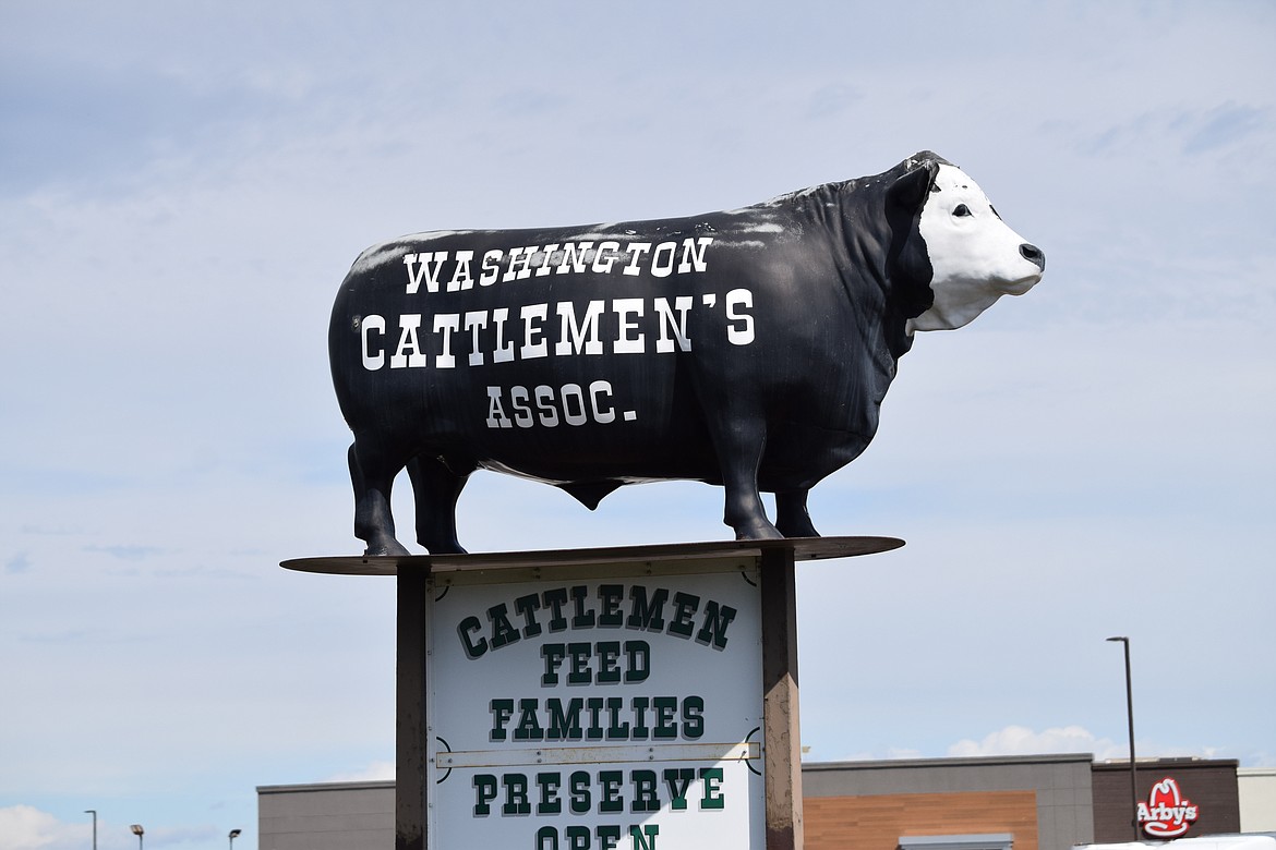 The entrance to the Washington Cattlemen’s Association offices in Ellensburg. The Washington Cattlemen’s Association was established in 1925 to serve the interests of cattle producers in the state.