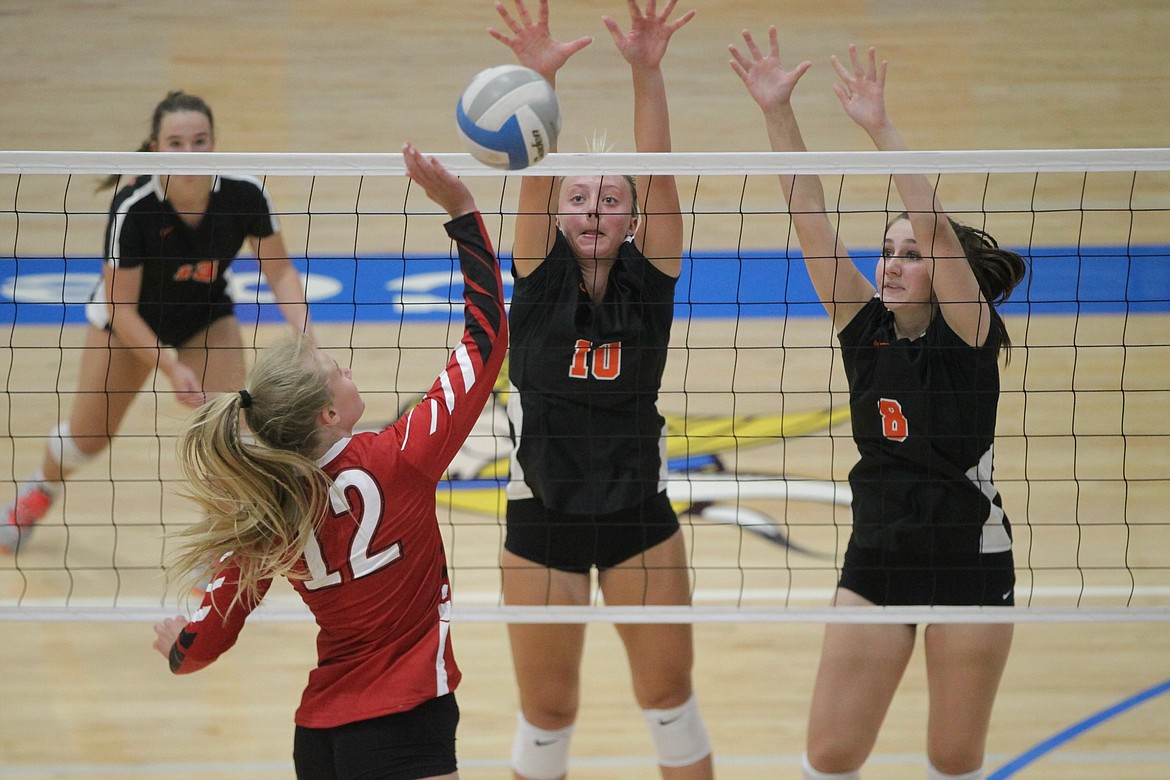 Prep volleyball jamboree Coeur d'Alene Press