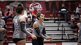 Wildcats win first exhibition match, sweep EWU