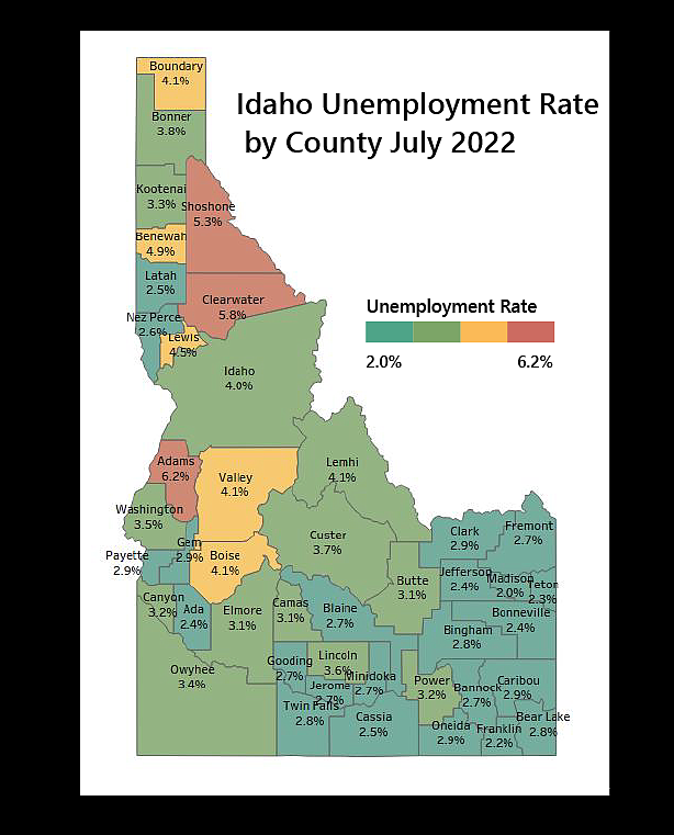 Source: Idaho Department of Labor via idahoatwork.com
