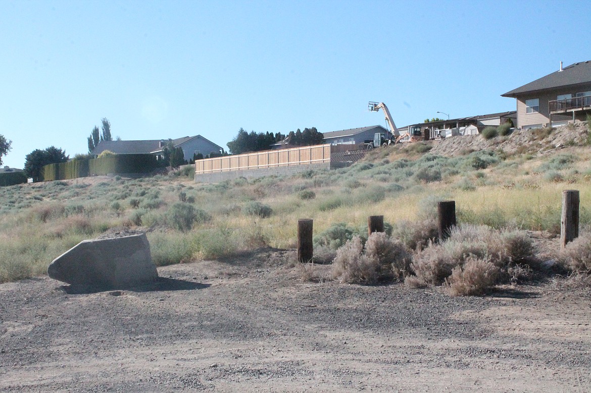 This vacant lot at the north end of Beech Avenue in Royal City could be a dog park, if 10-year-old Kristi Jenks can raise the money to build it.