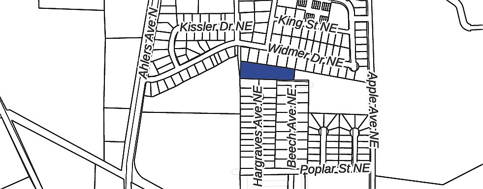 The site of the proposed dog park in Royal City. The entire parcel is two acres, but the dog park is only expected to occupy a quarter of that.