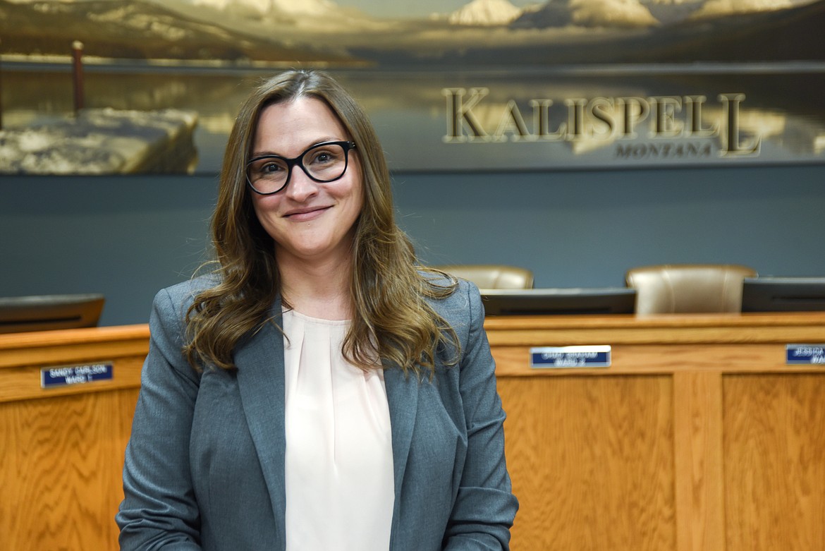 Johnna Preble moved into the position of city attorney for the City of Kalispell this summer after serving as assistant city attorney. (Heidi Desch/Daily Inter Lake)