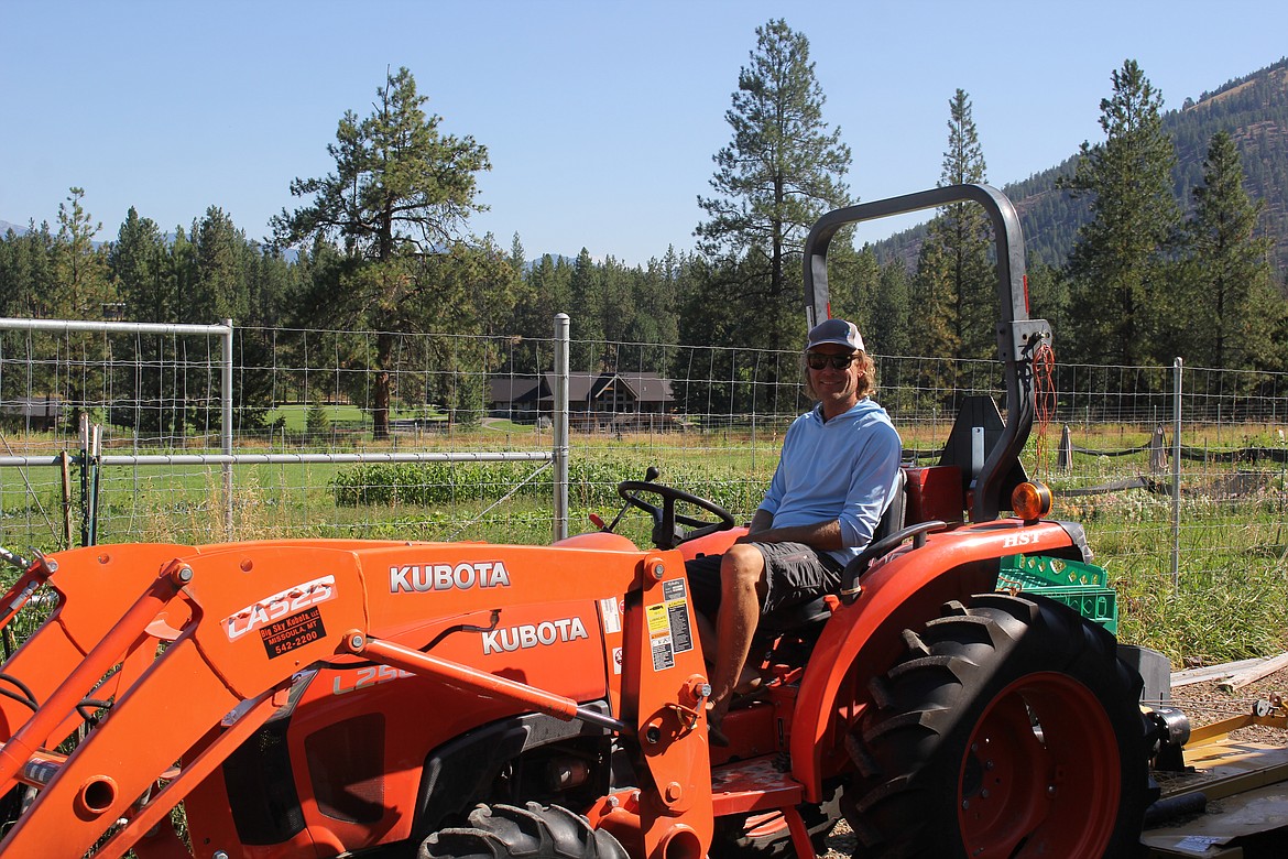 “Buy local. Shop local. Support your local business that are here to take care of you,” is a strong motto that Michael Davidsons believes in. Davidson is the Owner-Farmer of the Crescent Ridge Farm on the Southside Road in Alberton. (Monte Turner/Mineral Independent)