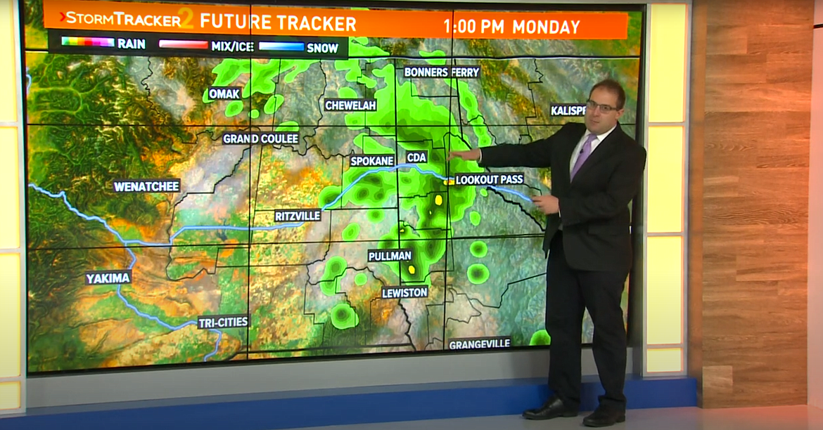 VIDEO Slight showers and thunderstorms here most of the week Bonner