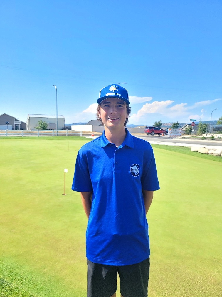 Courtesy photo
Coeur d'Alene High senior Luke West claimed medalist honors at the Post Falls Invitational at Prairie Falls Golf Club on Tuesday.