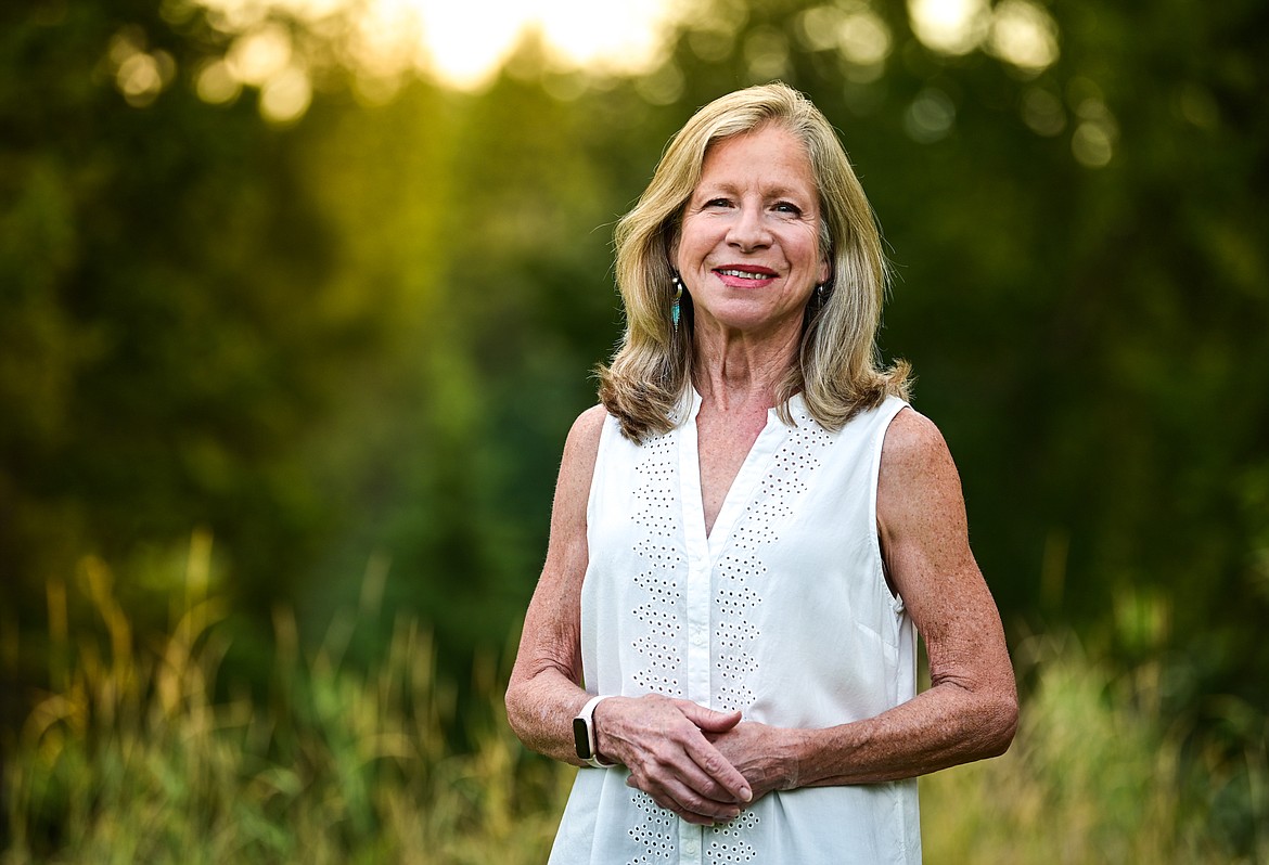 Lucy Smith outside her residence in Kalispell on Thursday, Aug. 25. (Casey Kreider/Daily Inter Lake)