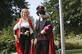 Pop culture celebration:  Library comic convention continues today