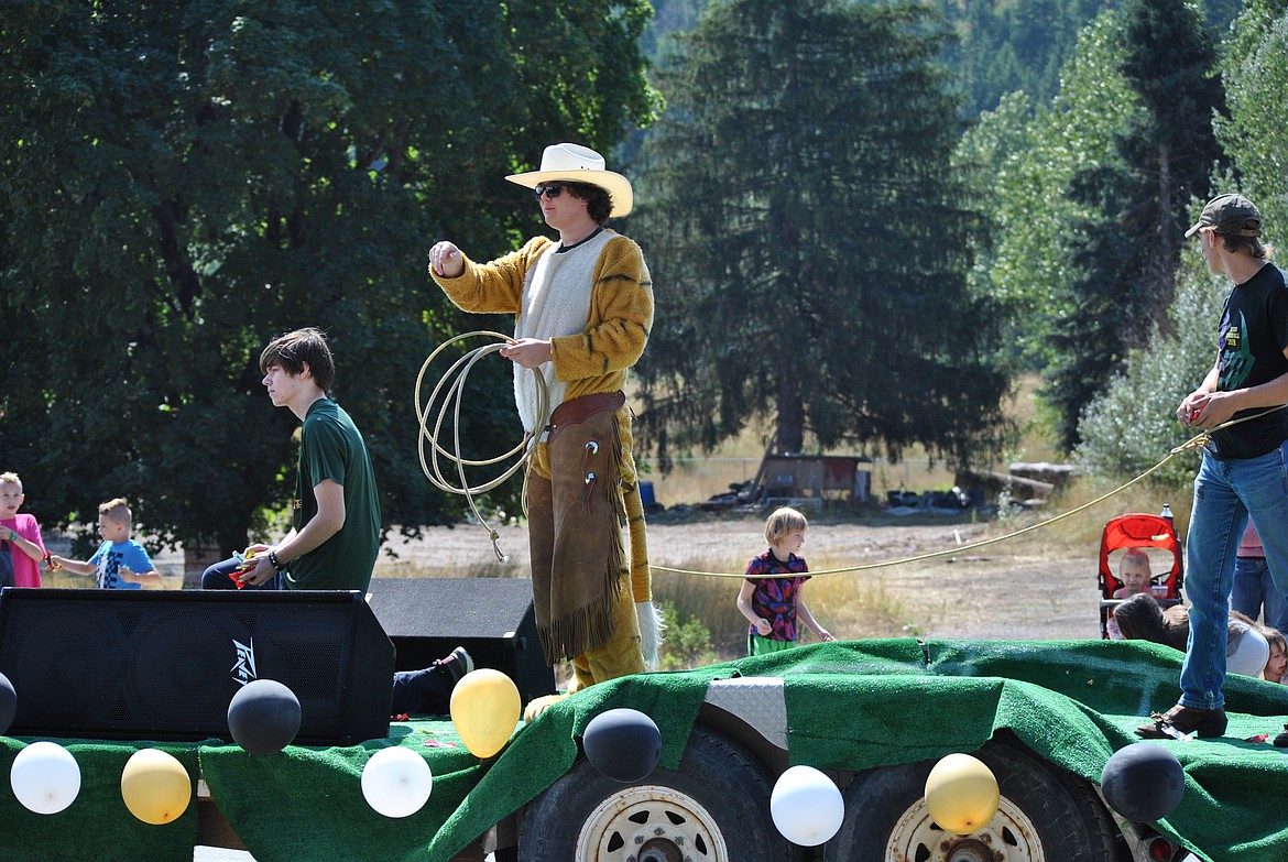 Who knew Tigers could rope? (Amy Quinlivan/Mineral Independent)