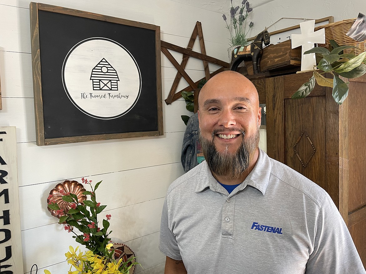 Derek Martinez is co-owner of The Favored Farmhouse in Moses Lake - the dream of his wife Daphne, whom he met while he was in school at the age of 14.