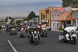 Motorcycles Run to the Desert in Soap Lake