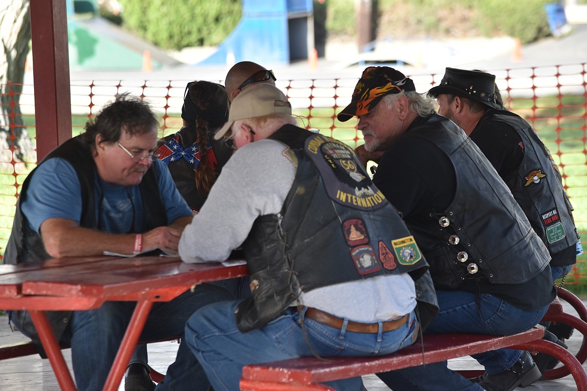 Run to the Desert had vendor booths, live music, a beer garden, biker games, a bike show, a poker run and a raffle.