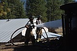 Man escapes serious injury in garage fire east of Libby