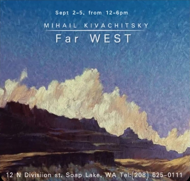 The “Far West” art exhibit will run from 12 to 6 p.m. each day, Sept. 2 through 5 at 12 N. Division Street in Soap Lake.