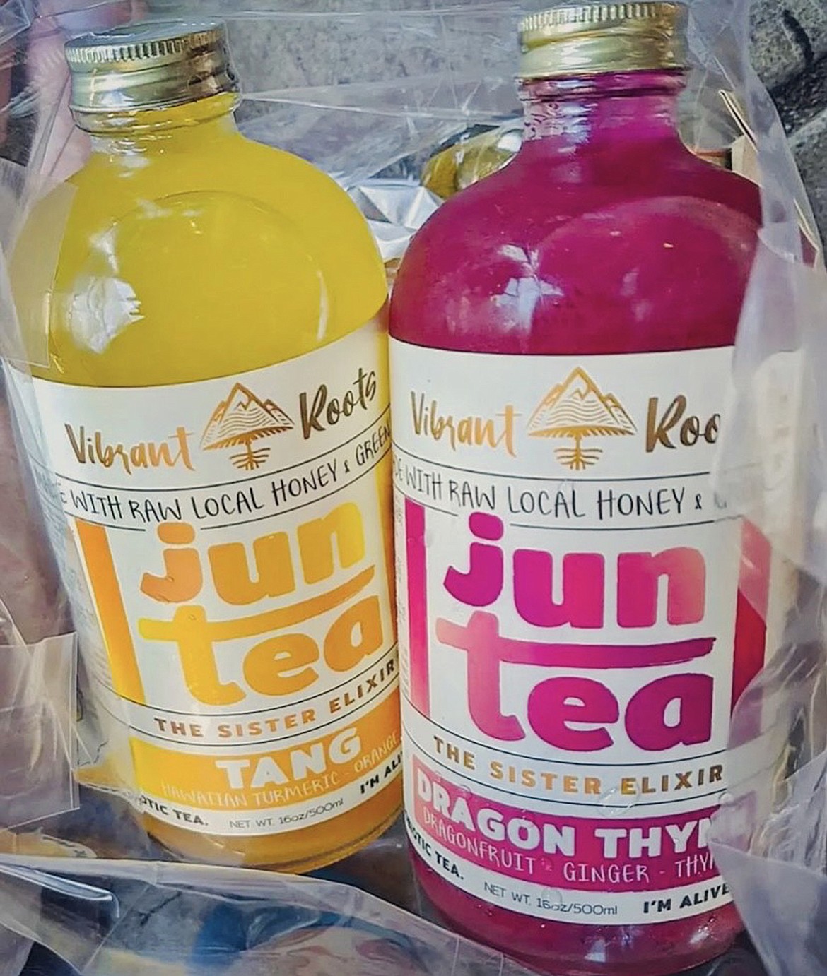 Vibrant Roots' jun tea. (Photo provided)