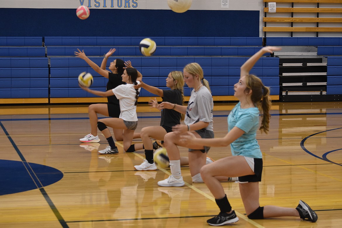 The Wilson Creek volleyball team is working on fine-tuning the fundamentals and breaking bad habits this season.